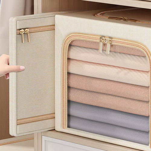 Organizador Multiuso para Guarda-Roupas em Algodão